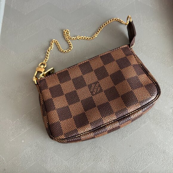 Louis Vuitton Mini Pochette Damier Ebene - Picture 2 of 7